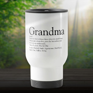 Beste Oma der Welt Großmutter Definition Reisebecher
