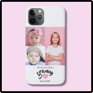 Beste Oma der Welt seit Jahr 3 Foto Cute Case-Mate iPhone Hülle