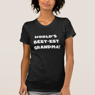 Beste Oma der Welt Weiße Text Geschenke T-Shirt