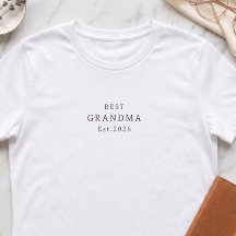 Beste Oma Est Benutzerdefiniertes Datum Minimalist