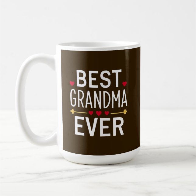 Beste Oma ever Kaffeetasse (Links)