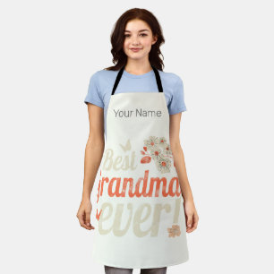 Beste Oma ever Oma Vintage Großmutter Schürze