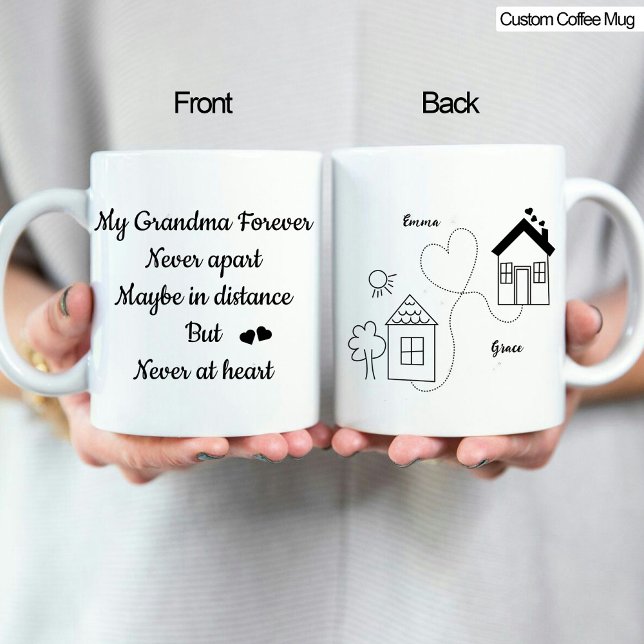 Beste Oma für immer Lange Ferne Liebe Kaffee Tasse (Best Grandma Forever Long Distance Love Coffee Mug)