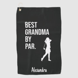 Beste Oma Golfgeschenke für Großmutter von Par Gol Golfhandtuch
