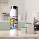 Beste Oma je 3 Foto Trinkflasche<br><div class="desc">Mit dieser Wasserflasche aus Foto Uni schenken Sie der besten Großmutter aller Zeiten ein lustiges Geschenk. Einfach mit 3 Fotos ihrer Enkel und Familie personalisieren. Sie können "This Drink Belongs to" und "Best Oma Ever" an etwas Ähnliches in der Länge und ob sie nana, grammy, gigi, abuela, etc. genannt wird....</div>