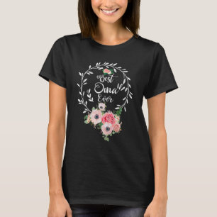 Beste Oma je Blumen Dekoration Oma T-Shirt