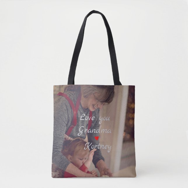 Beste Oma je Foto Collage wir Liebe Sie nennen (Vorderseite)