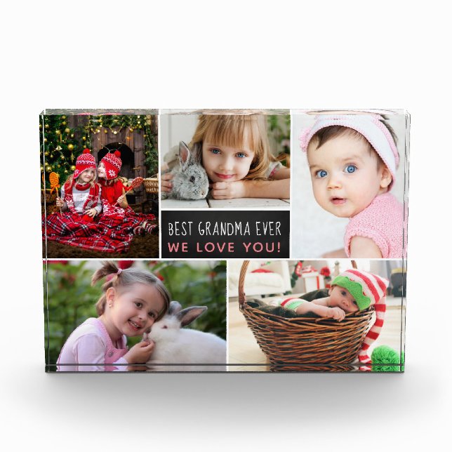 Beste Oma-je-Fotosammlung Fotoblock (Vorderseite)