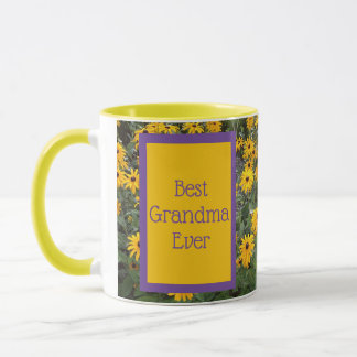 Beste Oma je - Helle Blume Tasse