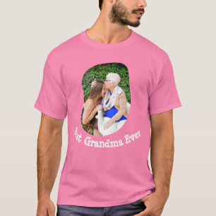 Beste Oma je Hochladen Ihres Fotos T-Shirt