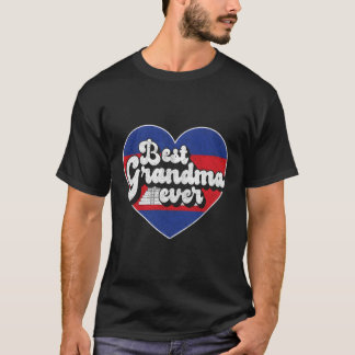 Beste Oma je Kambodscha Flagge Kambodscha Oma T-Shirt