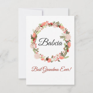 Beste Oma je polnischen Babcia