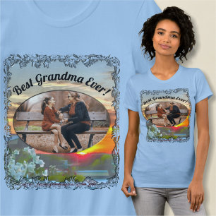 Beste Oma je Rooftop Sonnenuntergang 2295 T-Shirt