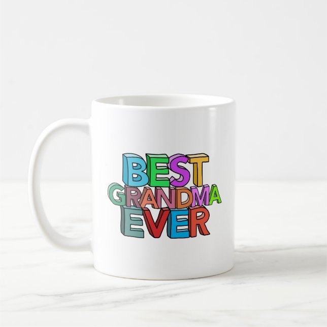 Beste Oma-je-Tasse Kaffeetasse (Links)