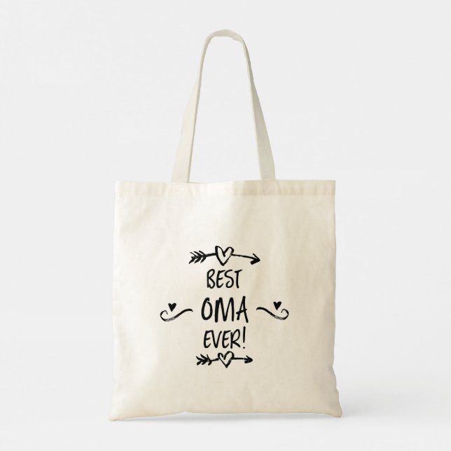 Beste Oma je Tote Tasche (Rückseite)