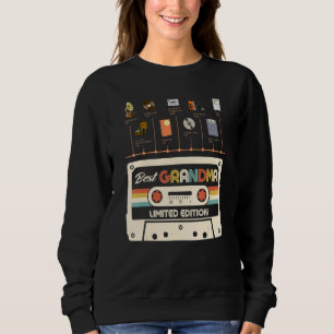 Beste Oma Limited Edition Cassette Mother Day Sweatshirt