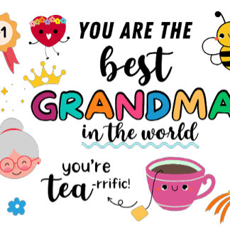Beste Oma-Tasse Zweifarbige Tasse