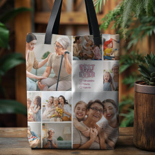 Beste Oma überhaupt Florale 9-Foto-Collage