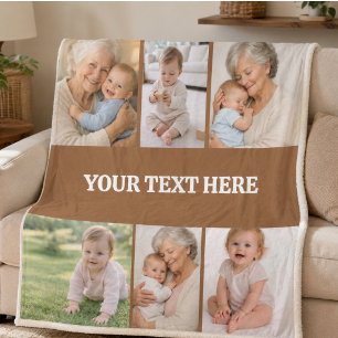 Beste Oma überhaupt Foto Personalisierte Großelt Fleecedecke