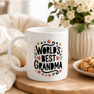 Beste Oma überhaupt Foto zum Tag der Großeltern Kaffeetasse