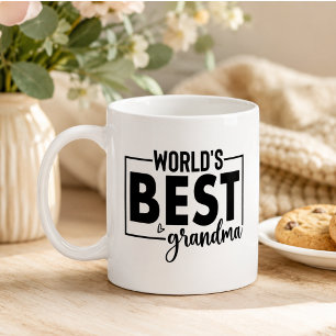 Beste Oma überhaupt Foto zum Tag der Großeltern Kaffeetasse