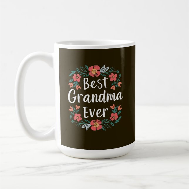 Beste Oma überhaupt Kaffeetasse (Links)