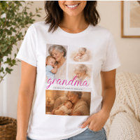 Beste Oma überhaupt Moderne personalisierte 4-Foto