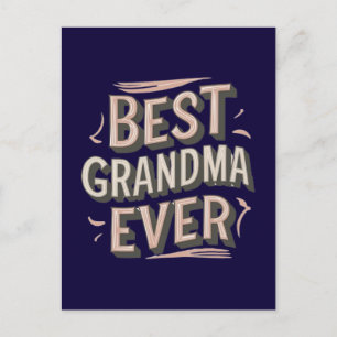 Beste Oma überhaupt Postkarte