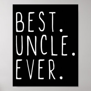 Beste Onkel je Familie Cool Poster
