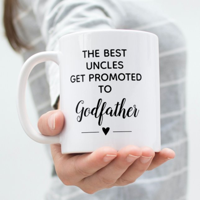 Beste Onkels werden zum Godvater-Vorschlag geworbe Kaffeetasse (Von Creator hochgeladen)
