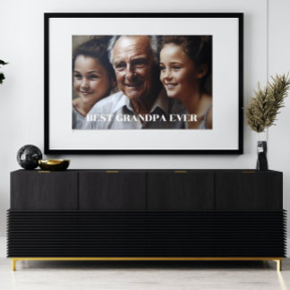 Beste Opa Custom Fotodruck