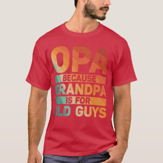 Beste Opa Design Für Großvater Von Enkelkindern Vä T-Shirt
