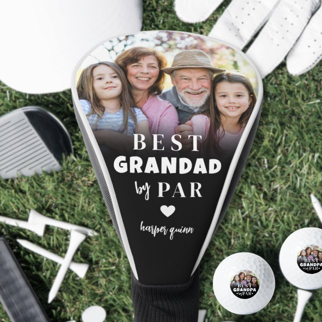 Beste Opa Foto Golf Headcover (Best Grandad Photo Golf Head Cover )