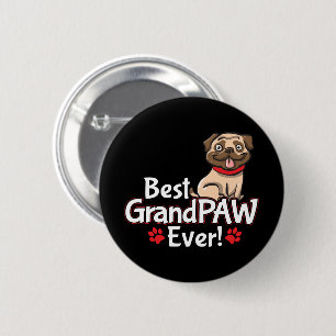Beste Opa GrandPAW je Button