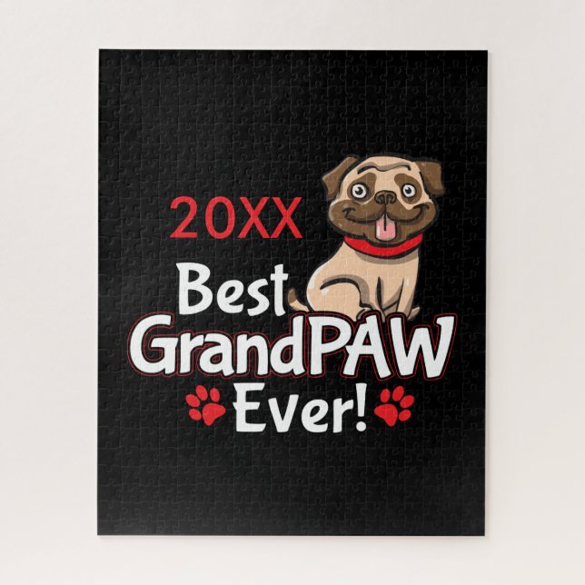 Beste Opa GrandPAW je Puzzle (Vertikal)