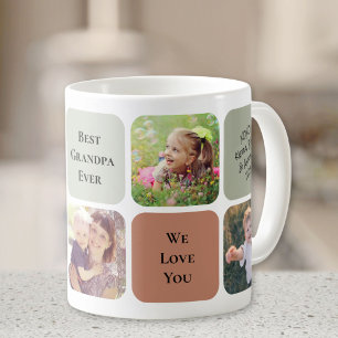 Beste Opa je 5 Fotos Kaffeetasse