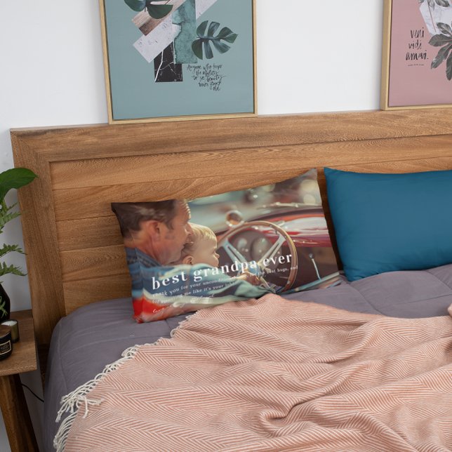 Beste Opa je | Angebot und Foto Lendenkissen (Von Creator hochgeladen)