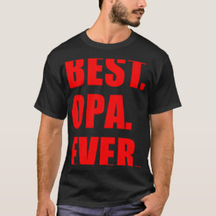 Beste Opa je deutscher Großvater T-Shirt