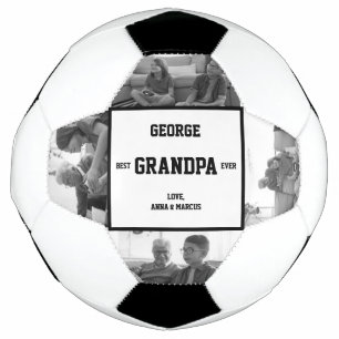 Beste Opa je Foto Geburtstagsgeschenk Fußball