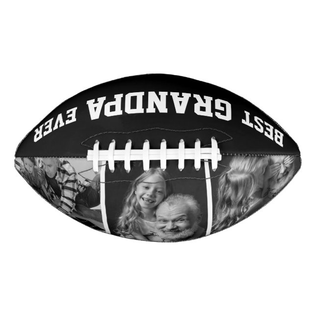 Beste Opa je Foto Großkinder Weihnachten Football (Vorderseite)