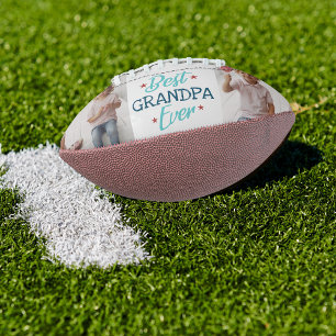 Beste Opa je   FotoCollage mit Handschrift Football