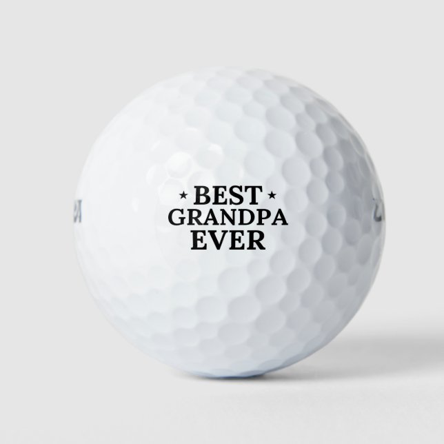 Beste Opa je Golfball (Vorderseite)