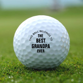 Beste Opa je Golfball