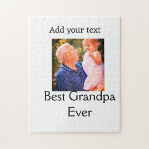 Beste Opa je Großvater Foto Geschenke tex Puzzle