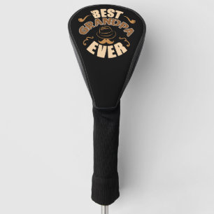 Beste Opa je - Hut- und Pipe-Illustration Golf Headcover
