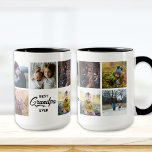 Beste Opa je kundenspezifische Foto-Tasse Tasse<br><div class="desc">Passen Sie diese Tasse an und geben Sie sie als Geschenk!</div>