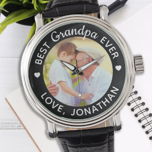 Beste Opa je Personalisierter Name Benutzerdefinie Armbanduhr
