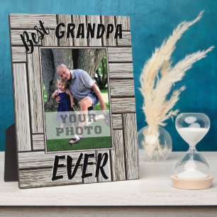 Beste Opa je Personalisiertes Foto Geschenke Fotoplatte