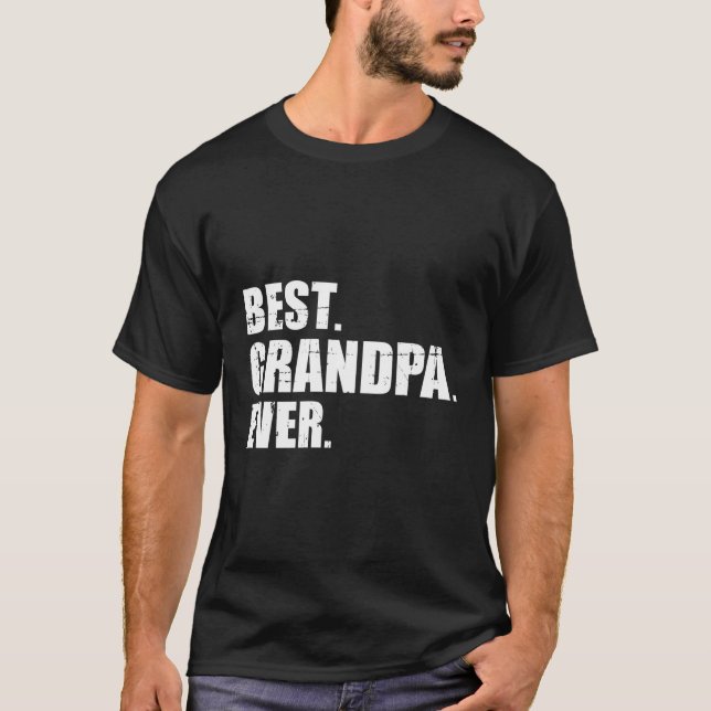 Beste Opa je T-Shirt (Vorderseite)