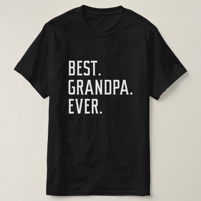 Beste Opa je T-Shirt (Design vorne)